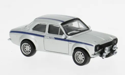 Ford Escort RS 1800 MKI, silber, 1969, Mexico, 1:87, Brekina