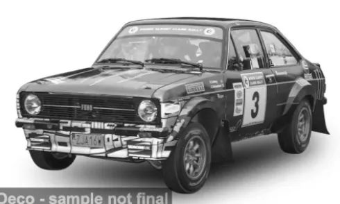 Ford Escort RS 1800, RAC Rally, 2023, #3, O.Solberg/E.Edmondson, 1:18, Sun Star