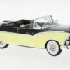 Ford Fairlane Sunliner, schwarz/hellgelb, 1955, 1:43, GIM - Great Iconic Models