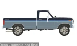 Ford F-150 Custom, dunkelblau/blau, 1981, 1:64, IXO America