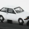 Ford Fiesta MK I, weiss, 1:76, Oxford