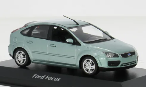 Ford Focus MK II, hellgrün, 2004, 1:43, Maxichamps