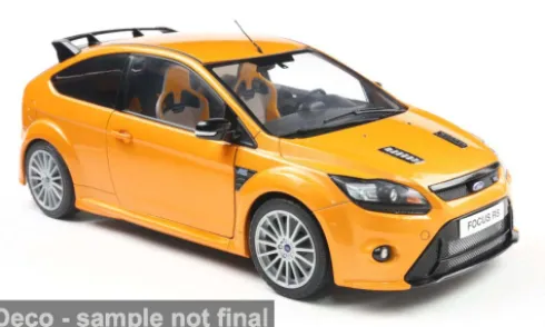 Ford Focus RS MK2, orange, 2009, 1:18, Solido