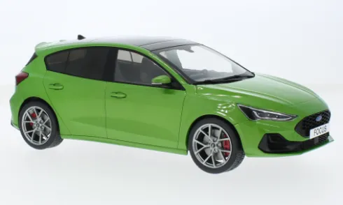 Ford Focus ST, grün, 2022, 1:18, MCG