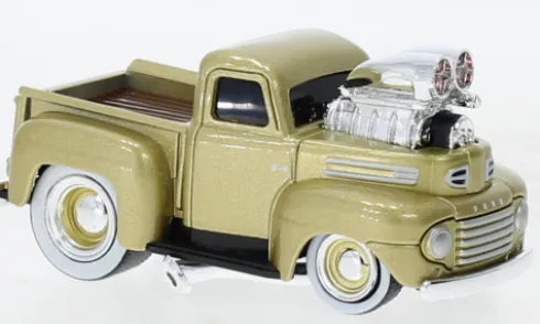 Ford F-100 Pick Up, bronze, 1949, 1:64, Maisto