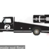 Ford F-350 Ramp Truck, schwarz, 1970, 60th Anniversary 24 Hours of Le Mans 1966, #2, 1:18, ACME