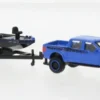 Ford F-150 SVT Raptor, blau/schwarz, 2021, 1:64, Maisto