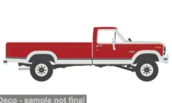 Ford F-250 XLT Lariat, rot/weiss, 1984, 1:64, IXO America