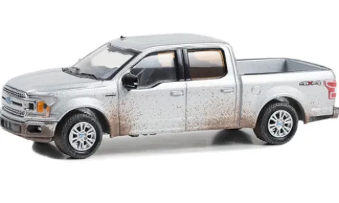 Ford F-150 XLT, silber, 2020, 1:64, Greenlight