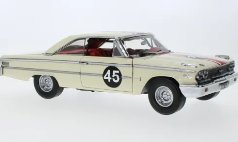 Ford Galaxie 500 XL Hardtop, BSCC, 1963, #45, J.Sears, 1:18, Sun Star