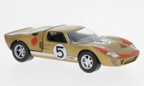 Ford GT40, gold, 1966, 1:43, Norev