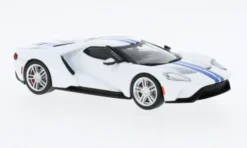Ford GT, weiss/blau, 2017, 1:43, IXO