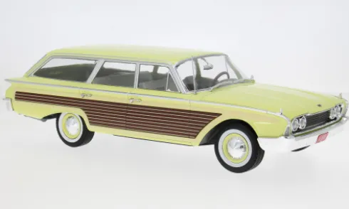 Ford LTD Country Squire, hellgelb, 1960, 1:18, MCG