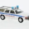Ford LTD Station Wagon, 1979, Chicago Police, 1:87, Brekina