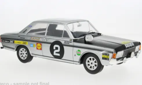 Ford 20M RS (P7b), Rally WM, East African Safari Rally, 1969, #2, B.Söderström/G.Palm, 1:18, MCG