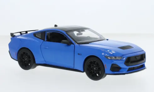 Ford Mustang, blau, 2024, 1:24, Welly
