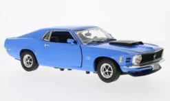 Ford Mustang Boss 429, blau, 1970, 1:18, Motormax