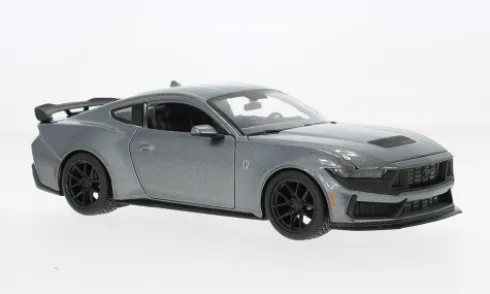 Ford Mustang Dark Horse, grau/schwarz, 2024, 1:24, Maisto