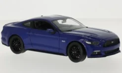 Ford Mustang GT, blau, 2015, 1:24, Welly