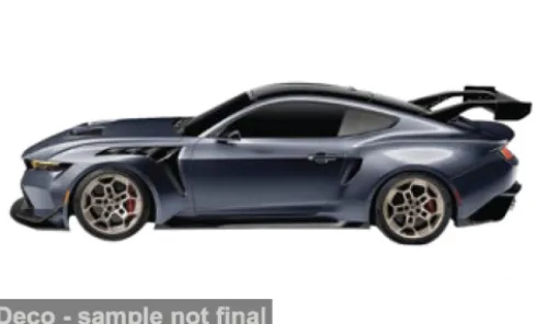Ford Mustang GTD, dunkelgrau, 2025, 1:64, Maisto