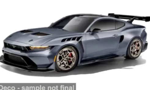 Ford Mustang GTD, grau, 2025, 1:43, Bburago