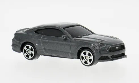 Ford Mustang GT, dunkelgrau, 2015, 1:64, Maisto