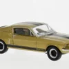 Ford Mustang GT 350 Fastback, gold/schwarz, 1968, 1:87, Brekina