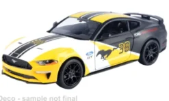 Ford Mustang GT, gelb/schwarz, 1:24, Motormax
