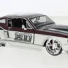 Ford Mustang GT, silber/dunkelrot, 1967, Harley-Davidson, 1:24, Maisto