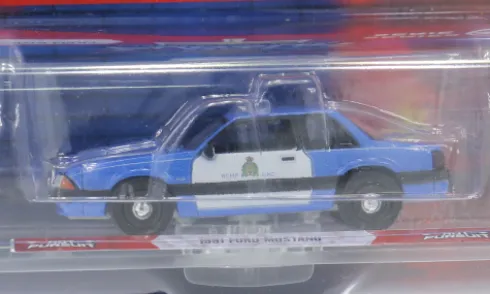 Ford Mustang, 1991, Royal Canadian Mounted Police, 1:64, Greenlight