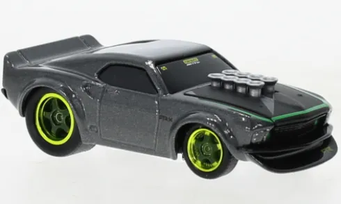 Ford Mustang RTR-X, grau/grün, 1:64, Maisto