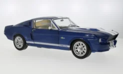 Ford Mustang Shelby GT500, blau/weiss, 1967, 1:12, KK Scale