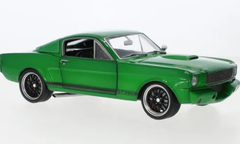 Ford Mustang Shelby GT350 R, grün, 1965, Green Hornet, 1:18, ACME