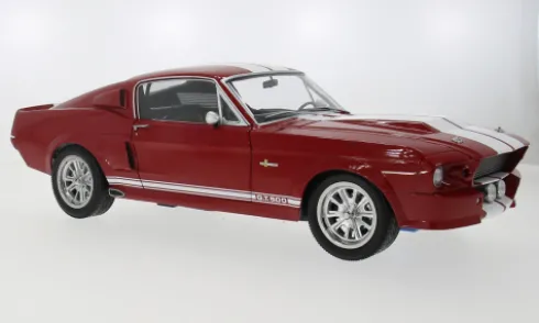 Ford Mustang Shelby GT500, rot/weiss, 1967, 1:12, KK Scale