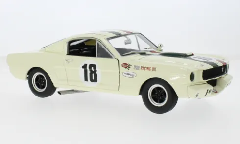 Ford Mustang Shelby GT 350R, weiss/rot, 1965, #18, P.Rodriguez, 1:18, ACME