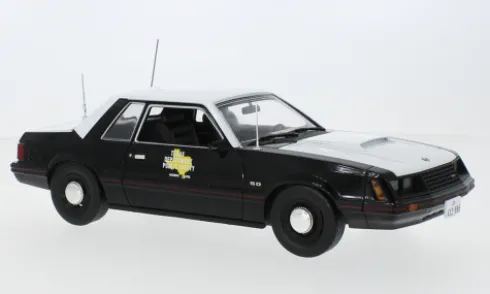 Ford Mustang SSP, 1982, Texas Department of Public Safety, 1:18, Greenlight