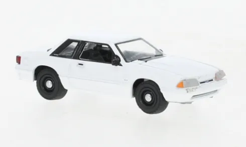 Ford Mustang SSP, weiss, 1987, 1:64, Greenlight