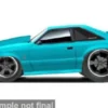 Ford Mustang SVT Cobra, türkis, 1993, 1:64, Maisto