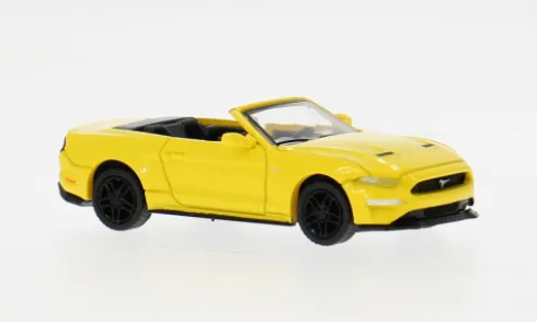 Ford Mustang VI Cabriolet, gelb, 2020, 1:87, PCX87