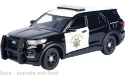 Ford Police Interceptor Utility, 2022, California Highway Patrol, 1:43, Motormax