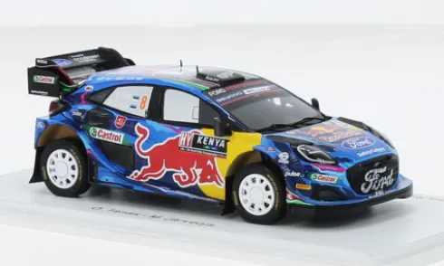 Ford Puma Rally1, Rallye WM, Safari Rallye, 2023, M-Sport Ford World Rally Team, Red Bull, #8, O.Tänak/M.Järveoja, 1:43, Spark