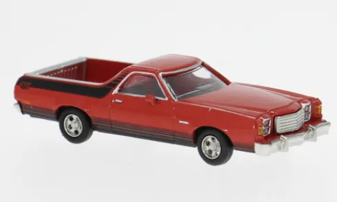 Ford Ranchero GT, rot, 1977, 1:87, Brekina