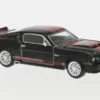 Ford Shelby Mustang GT500, dunkelanthrazit/rot, 1:64, Pop Race