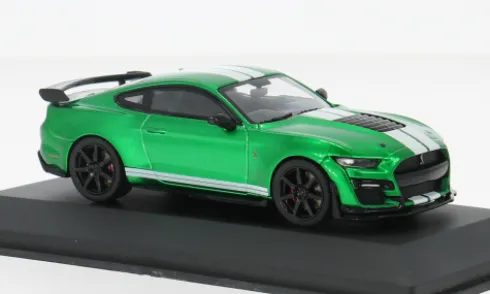 Ford Shelby Mustang GT500, grün/weiss, 1:43, Solido