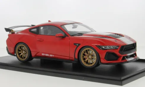 Ford Shelby Mustang Super Snake, rot, 1:18, Solido