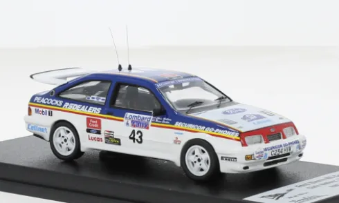 Ford Sierra RS Cosworth, RAC Rally, 1986, #43, C.Mellors/B.Staker, 1:43, Trofeu