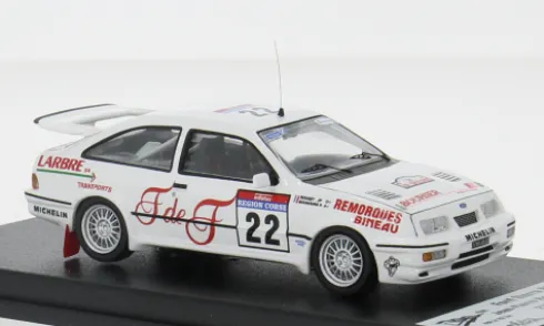 Ford Sierra RS Cosworth, Tour de Corse, 1987, #22, J.P.Rouget/P.Bouhours, 1:43, Trofeu