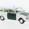 Ford Taunus P3 Turnier, 1964, Polizei, 1:87, Brekina