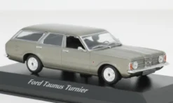 Ford Taunus (TC I) Turnier, hellgrau, 1970, 1:43, Maxichamps