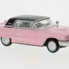 Ford Thunderbird Cabriolet, hellrosa/schwarz, 1960, 1:87, Brekina
